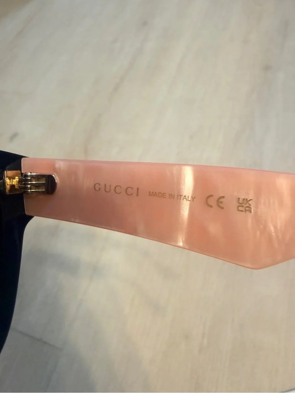 Gucci GG Pink Brown Sunglasses